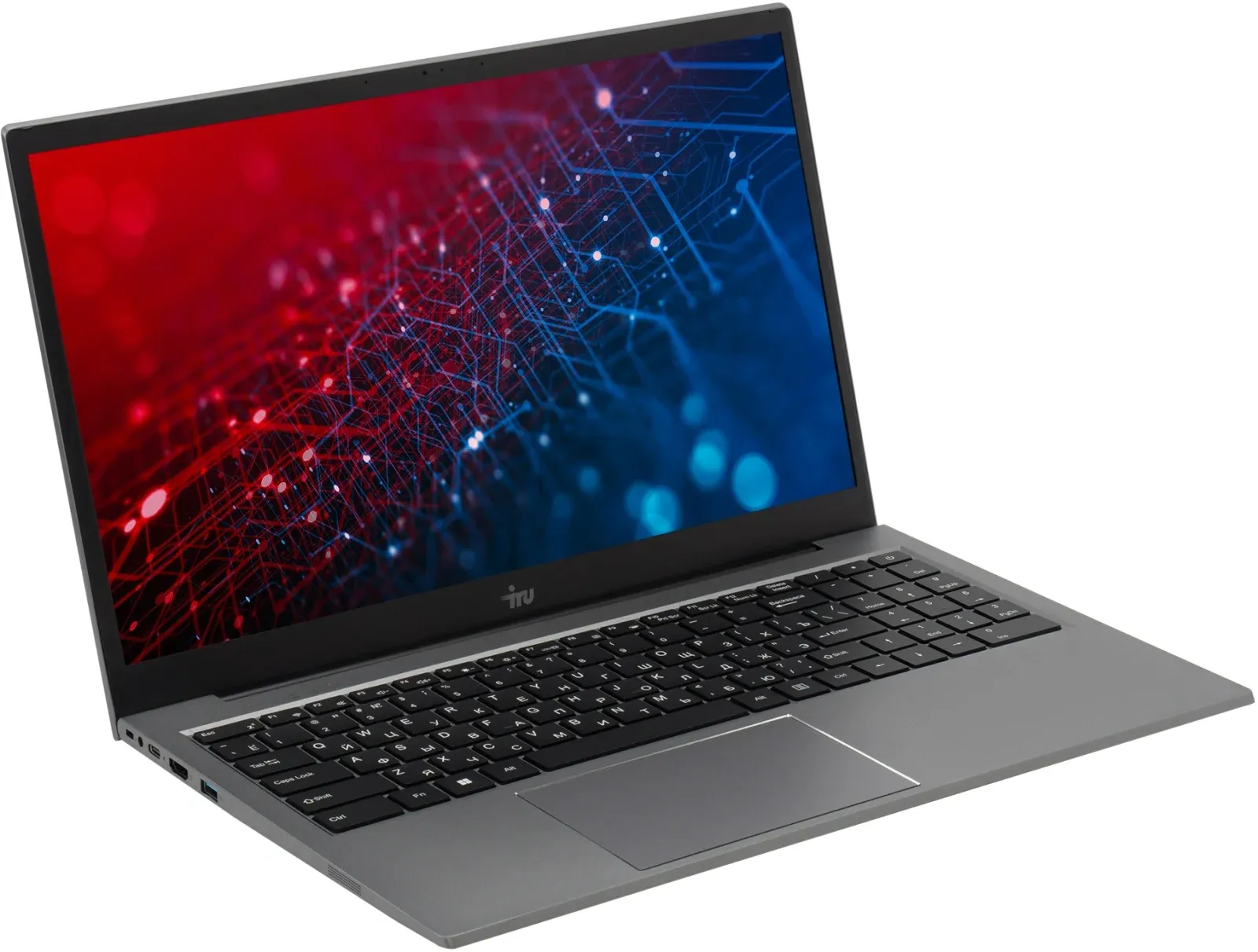 Ноутбук IRU Planio 15INP N-series N100 8Gb SSD256Gb Intel UHD Graphics 15.6 IPS FHD 1920x1080 Windows 11 Pro Multi Language 64 grey WiFi BT Cam 5000mAh 2023736 - фото 8