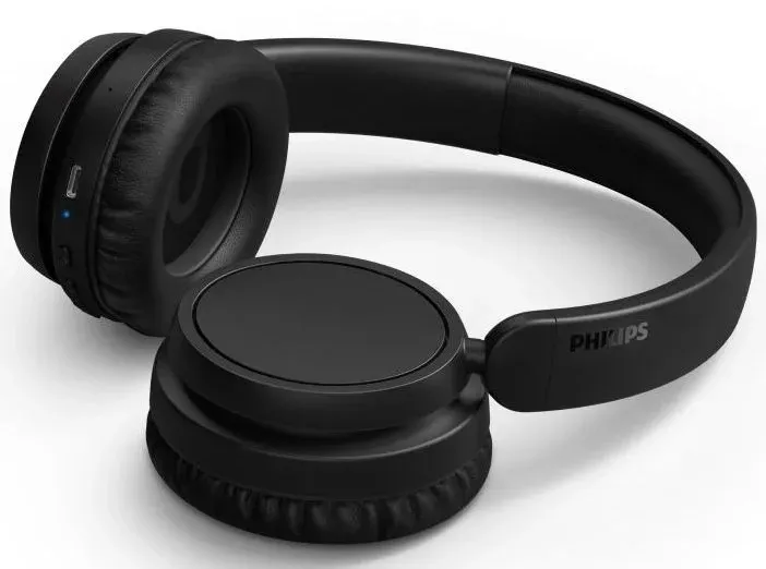 Гарнитура накладные Philips TAH5209 черный беспроводные bluetooth оголовье TAH5209BK/00 - фото 6