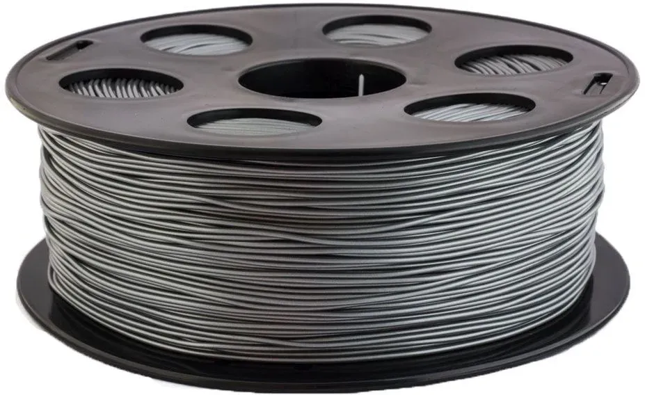 Пластик для принтера 3D Bestfilament st_pla_1kg_1.75_serebr PLA d1.75мм 1кг 1цв. - фото 1