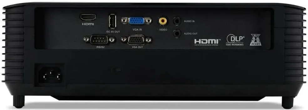 Проектор Acer X139 DLP 5200Lm LS 1280x800 20000:1 ресурс лампы:5000часов 1xUSB typeA 1xHDMI 2.8кг, черный - фото 6