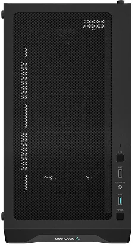 Корпус Deepcool CC360 ARGB черный без БП mATX 5x120mm 4x140mm 1xUSB2.0 1xUSB3.0 audio bott PSU - фото 2