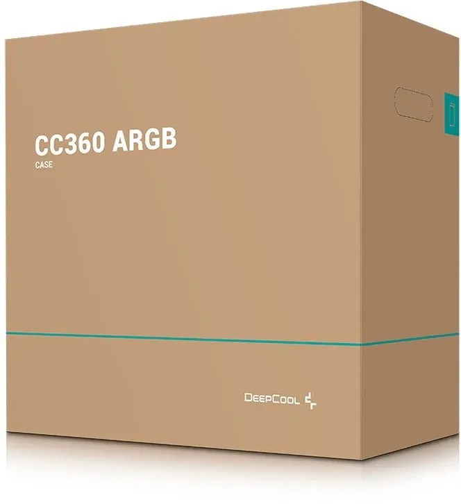 Корпус Deepcool CC360 ARGB черный без БП mATX 5x120mm 4x140mm 1xUSB2.0 1xUSB3.0 audio bott PSU - фото 8