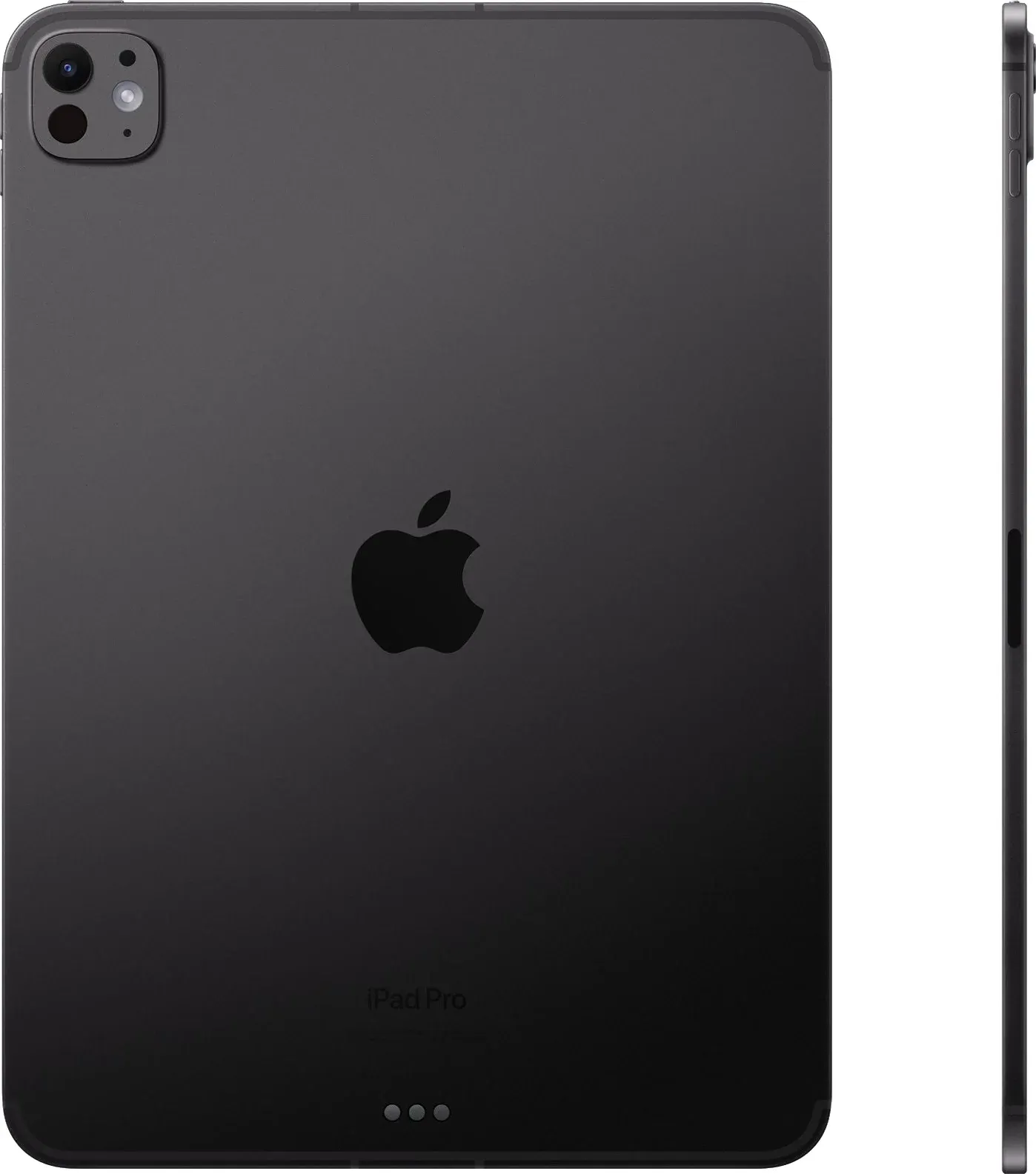 Планшет Apple iPad Pro 2024 A2837 M4 9C RAM8Gb ROM256Gb 11 OLED 2420x1668 5G eSIM iOS черный космос 12Mpix 12Mpix BT WiFi 9hr - фото 2
