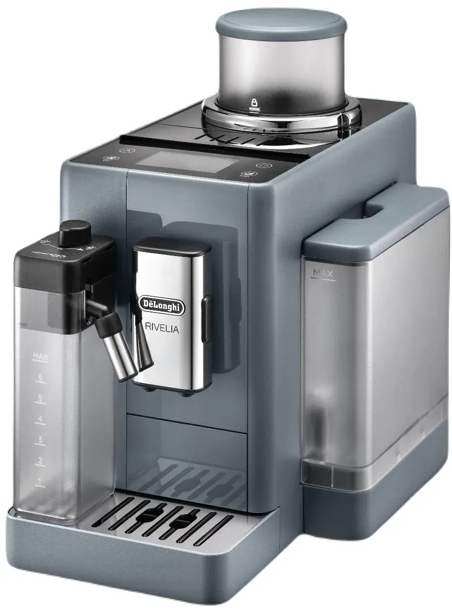 Кофемашина Delonghi Rivelia EXAM440.55.G 1450Вт серый - фото 3