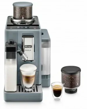 Кофемашина Delonghi Rivelia EXAM440.55.G 1450Вт серый - фото 7