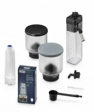 Кофемашина Delonghi Rivelia EXAM440.55.G 1450Вт серый - фото 8
