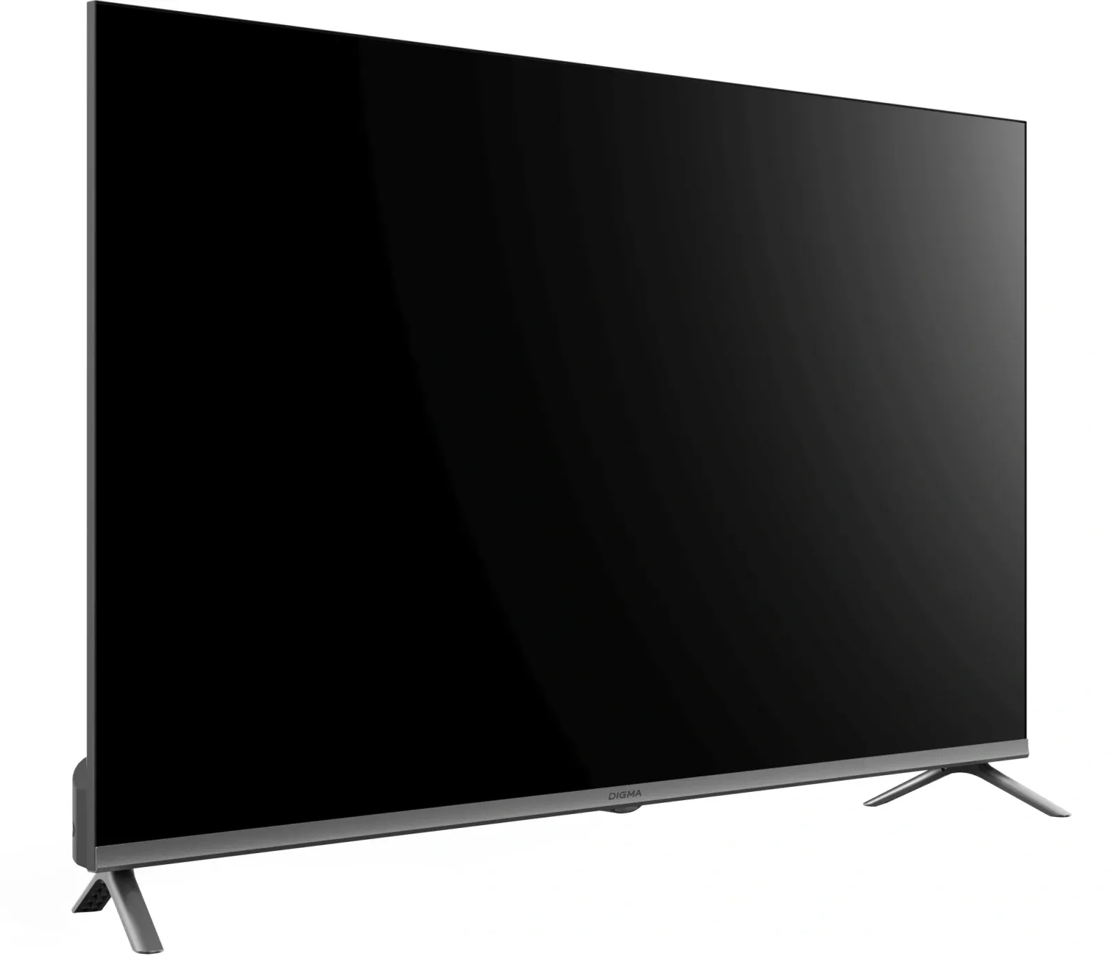 Телевизор LED Digma 43 DM-LED43UBB41 Android TV Frameless Metal темно-серебристый/серый 4K Ultra HD 60Hz DVB-T DVB-T2 DVB-C DVB-S DVB-S2 USB WiFi Smart TV - фото 2