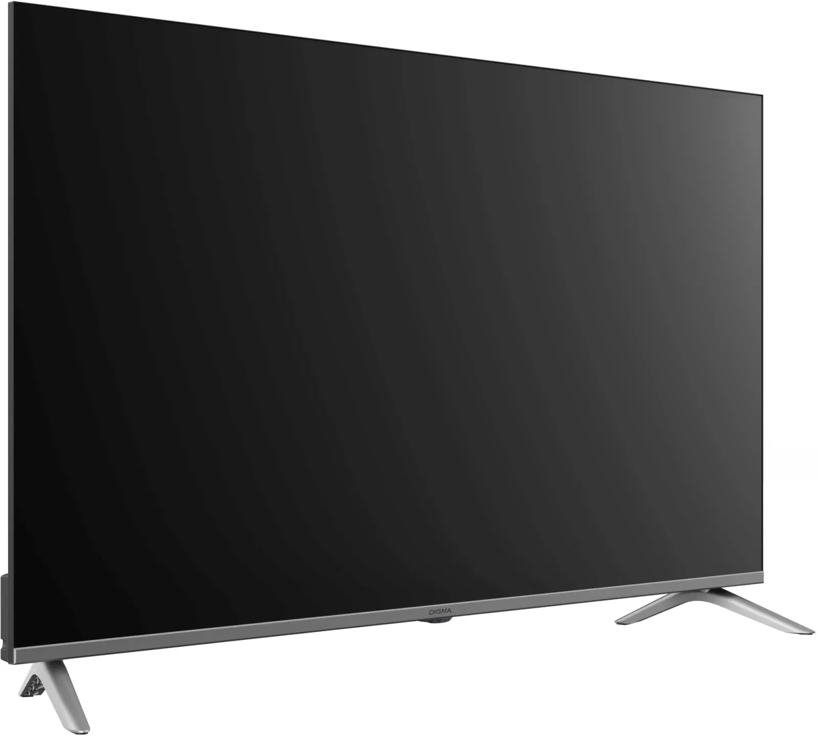 Телевизор LED Digma 50 DM-LED50UBB41 Android TV Frameless Metal темно-серебристый/серебристый 4K Ultra HD 60Hz DVB-T DVB-T2 DVB-C DVB-S DVB-S2 USB WiFi Smart TV - фото 2