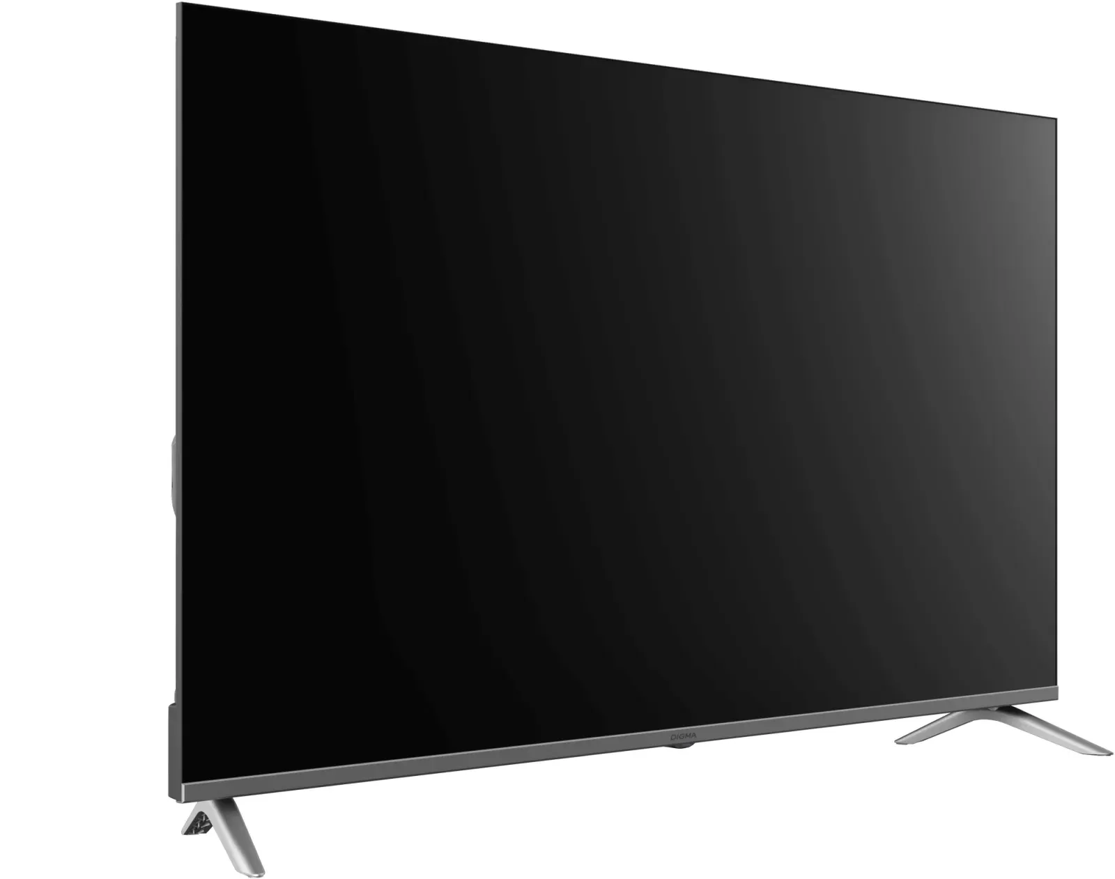 Телевизор LED Digma 55 DM-LED55UBB41 Android TV Frameless Metal темно-серебристый/серебристый 4K Ultra HD 60Hz DVB-T DVB-T2 DVB-C DVB-S DVB-S2 USB WiFi Smart TV - фото 2