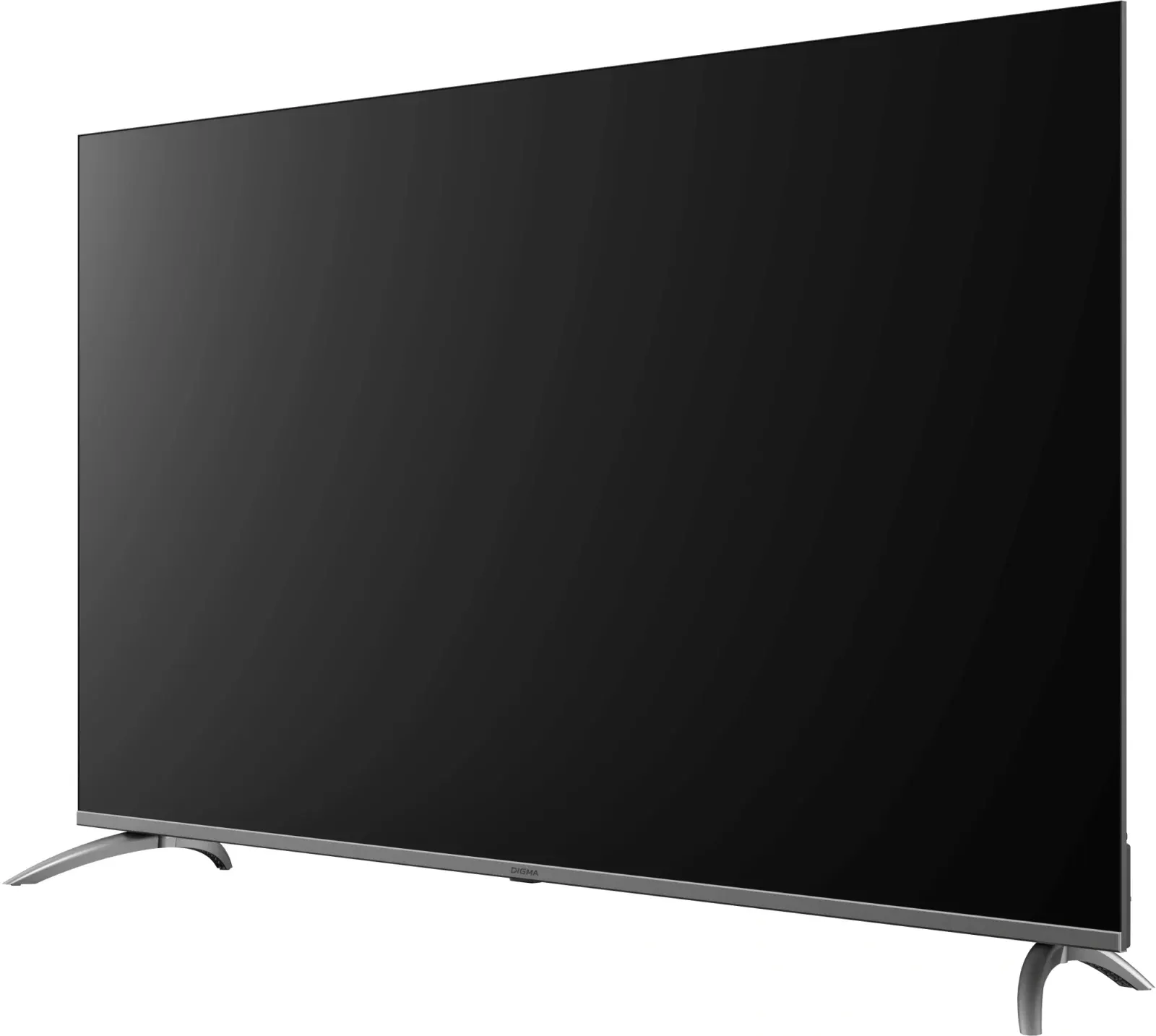 Телевизор LED Digma 65 DM-LED65UBB41 Android TV Frameless Metal темно-серебристый/серебристый 4K Ultra HD 60Hz DVB-T DVB-T2 DVB-C DVB-S DVB-S2 USB WiFi Smart TV - фото 2
