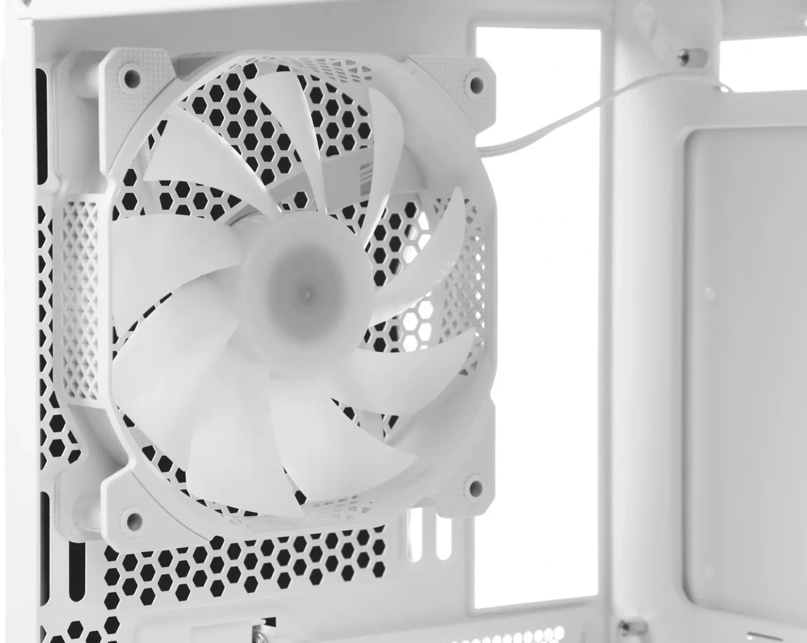 Корпус Formula TimberLine T0 белый без БП ATX 6x120mm 6x140mm 2xUSB3.0 audio bott PSU - фото 7