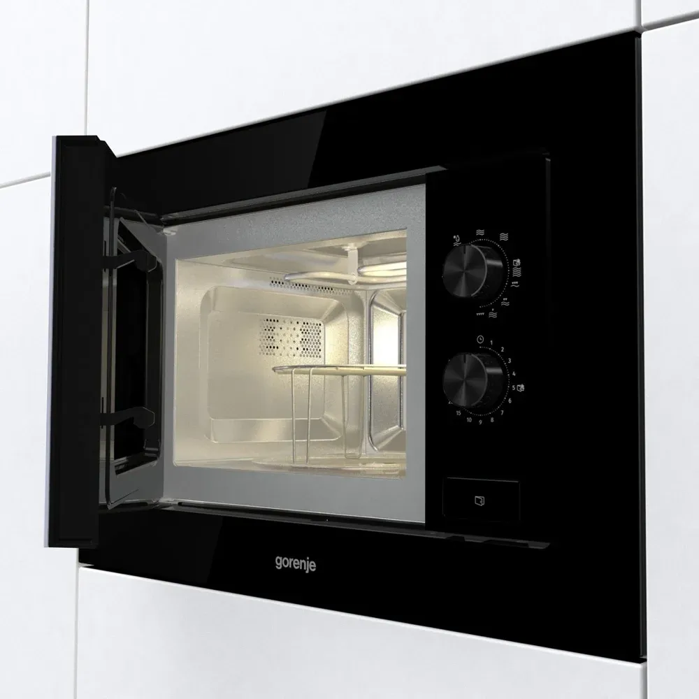 Микроволновая печь Gorenje BM201EG1BG 20л. 800Вт черный встраиваемая, 20 л - фото 4