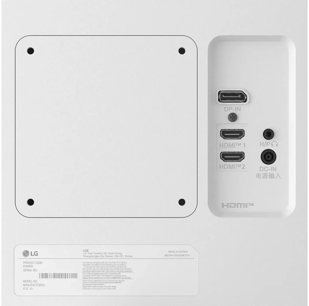 Мониторы ЖК LG 27US500-W - фото 1