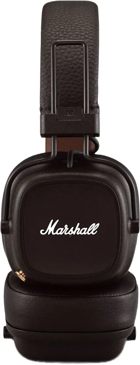 Гарнитура накладные Marshall Major IV коричневый беспроводные bluetooth оголовье MAJOR IV BROWN - фото 2
