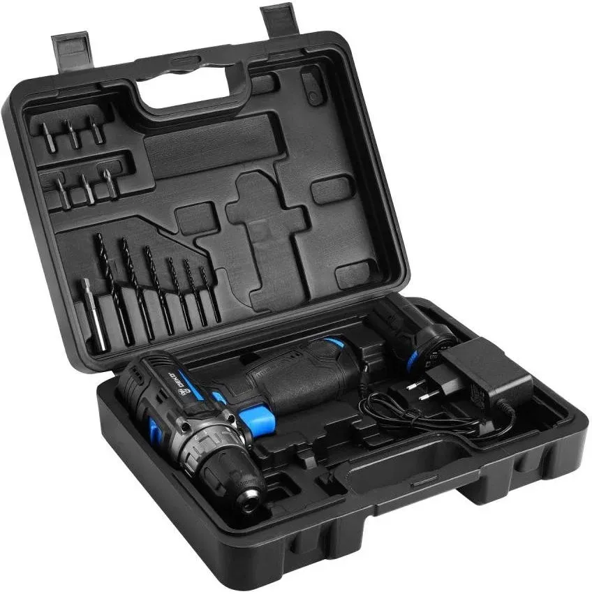 Дрель-шуруповерт Deko DKCD12V PRO аккум. патрон:быстрозажимной кейс в комплекте 083-1007 - фото 5