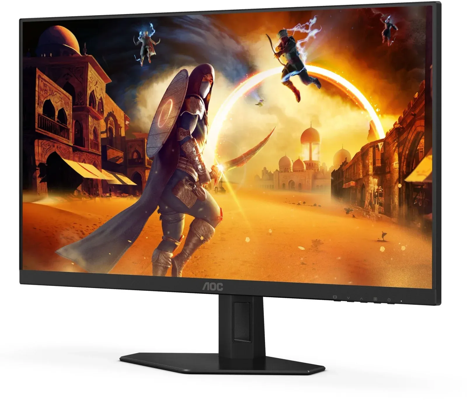 Монитор AOC 27 Gaming 27G4XE черный IPS LED 1ms 16:9 HDMI M/M матовая 300cd 178гр/178гр 1920x1080 180Hz FreeSync Premium DP FHD 4.41кг - фото 2