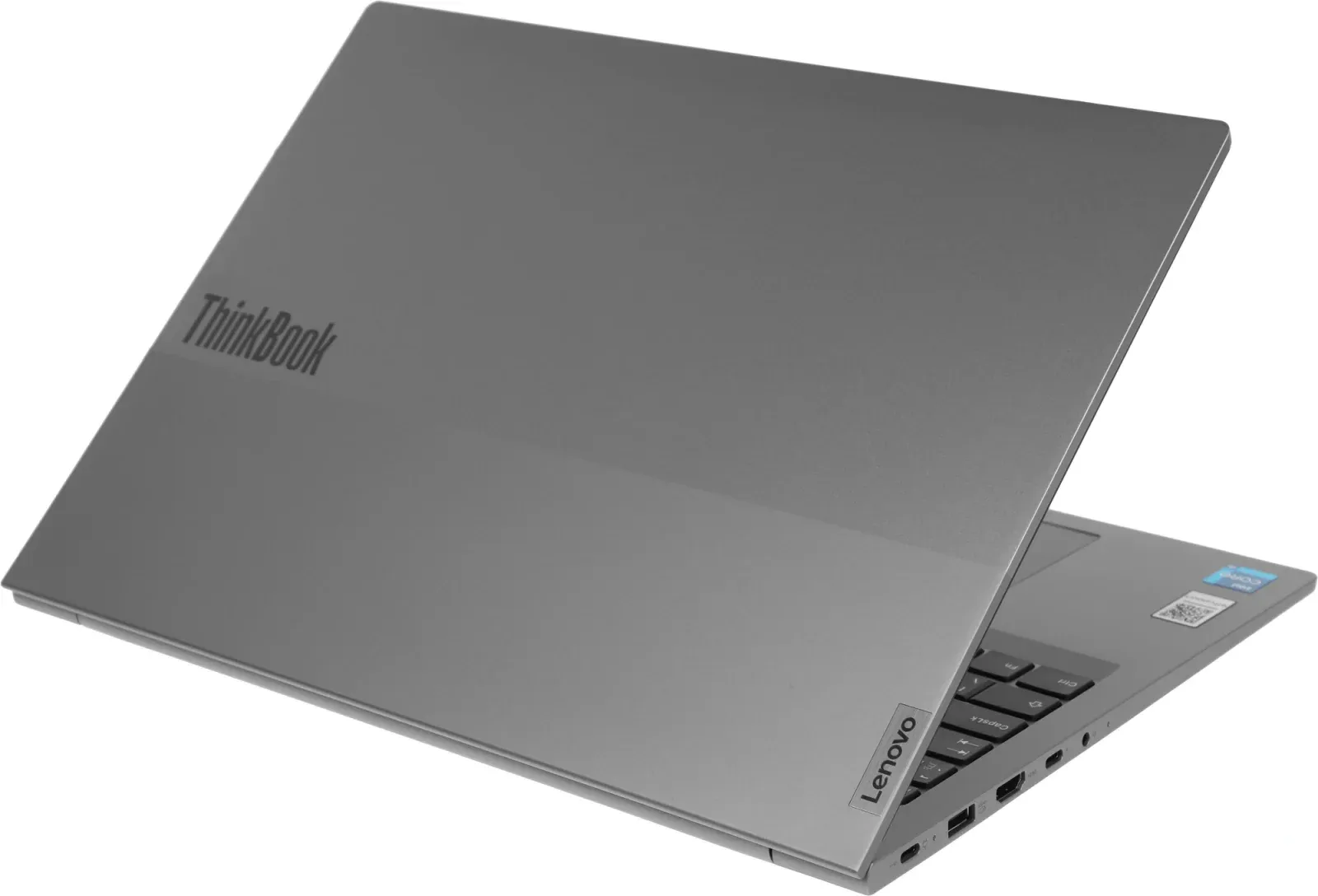 Ноутбук Lenovo Thinkbook 16 G6 IRL Core i5 1335U 8Gb SSD512Gb Intel Iris Xe graphics 16 IPS WUXGA 1920x1200 без ОС grey WiFi BT Cam Bag 21KH0036AK - фото 5