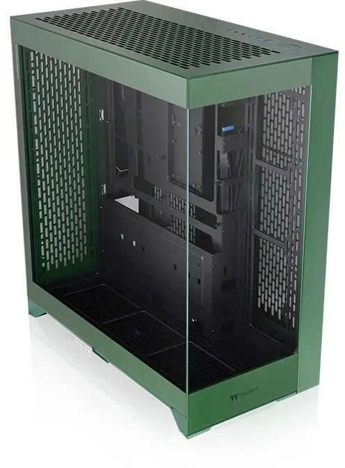 Корпус Thermaltake CTE E660MX Racing зеленый без БП E-ATX 13x120mm 11x140mm 2xUSB3.0 audio bott PSU - фото 5