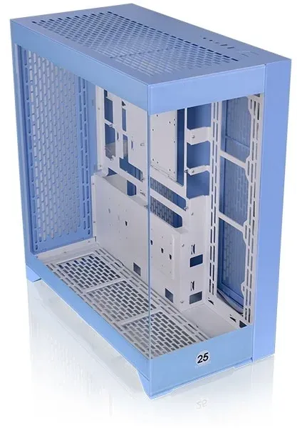 Корпус Thermaltake CTE E660MX Hydrangea голубой без БП E-ATX 13x120mm 11x140mm 2xUSB3.0 audio bott PSU - фото 5