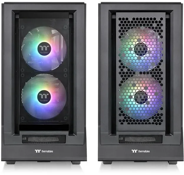 Корпус Thermaltake Ceres 350 MX черный без БП E-ATX 2x140mm 2xUSB3.0 audio bott PSU - фото 1