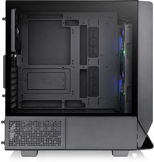 Корпус Thermaltake Ceres 350 MX черный без БП E-ATX 2x140mm 2xUSB3.0 audio bott PSU - фото 2