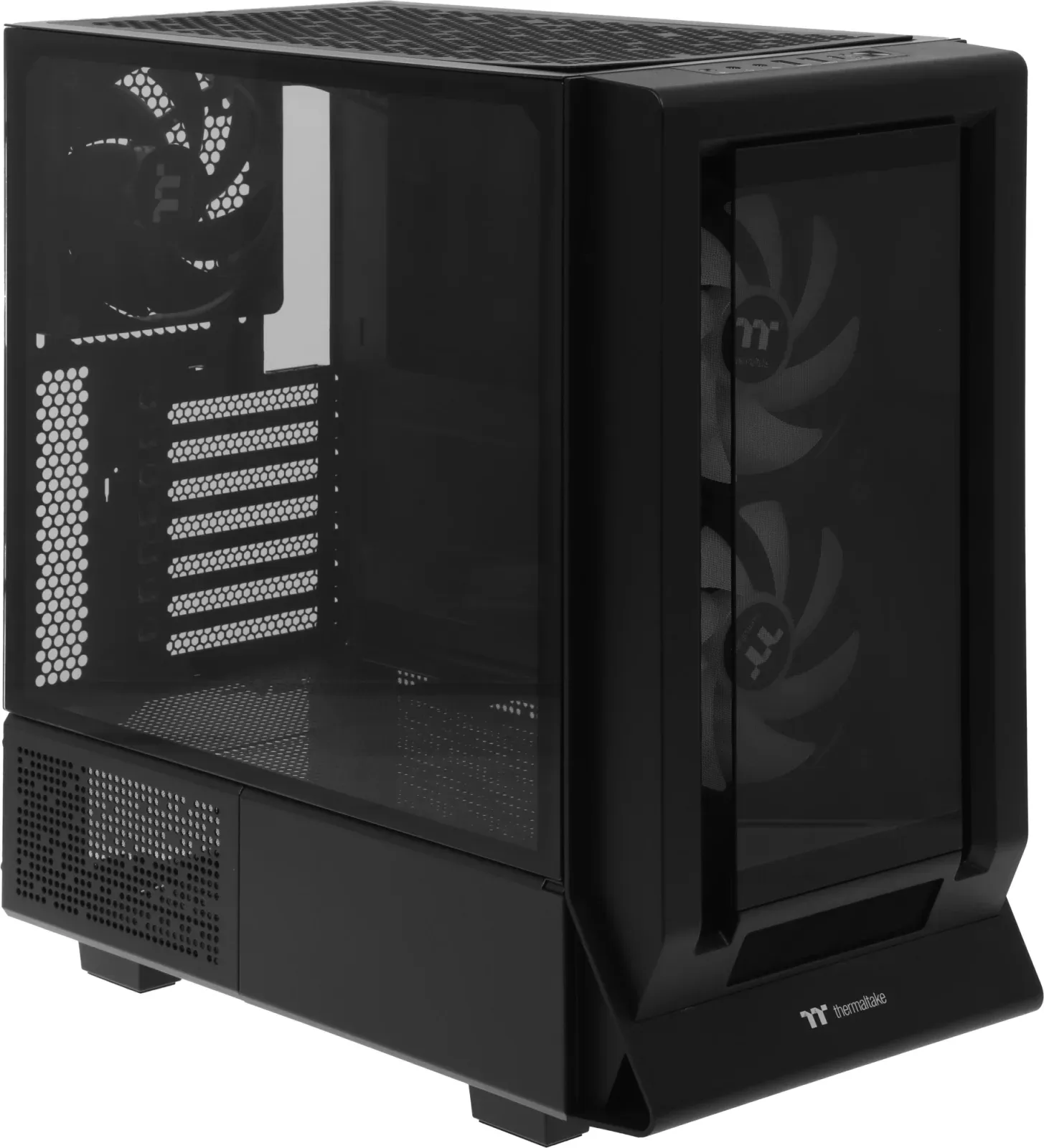 Корпус Thermaltake Ceres 350 MX черный без БП E-ATX 2x140mm 2xUSB3.0 audio bott PSU - фото 5
