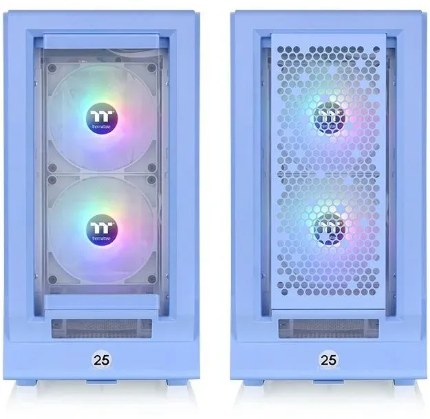 Корпус Thermaltake Ceres 350 MX Hydrangea голубой без БП E-ATX 2x140mm 2xUSB3.0 audio bott PSU - фото 1