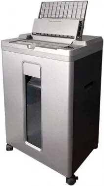 Шредер Office Kit SA200 1,9х10 серый/черный с автоподачей секр.P-5 фрагменты 200лист. 23лтр. пл.карты - фото 4