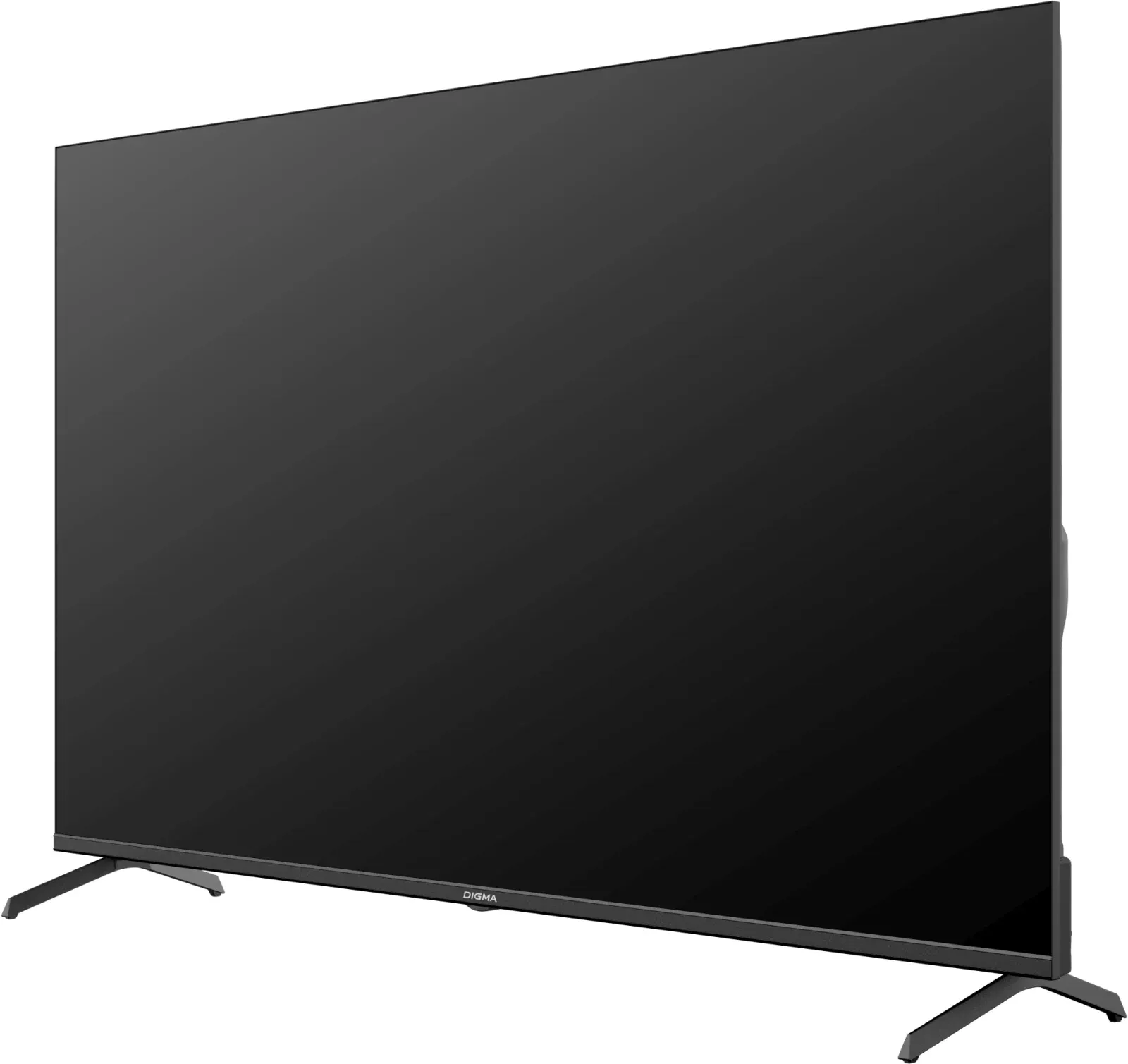 Телевизор QLED Digma 55 DM-LED55UQB31 Google TV Frameless Metal черный/черный 4K Ultra HD 60Hz MEMC DVB-T DVB-T2 DVB-C DVB-S DVB-S2 USB WiFi Smart TV - фото 3