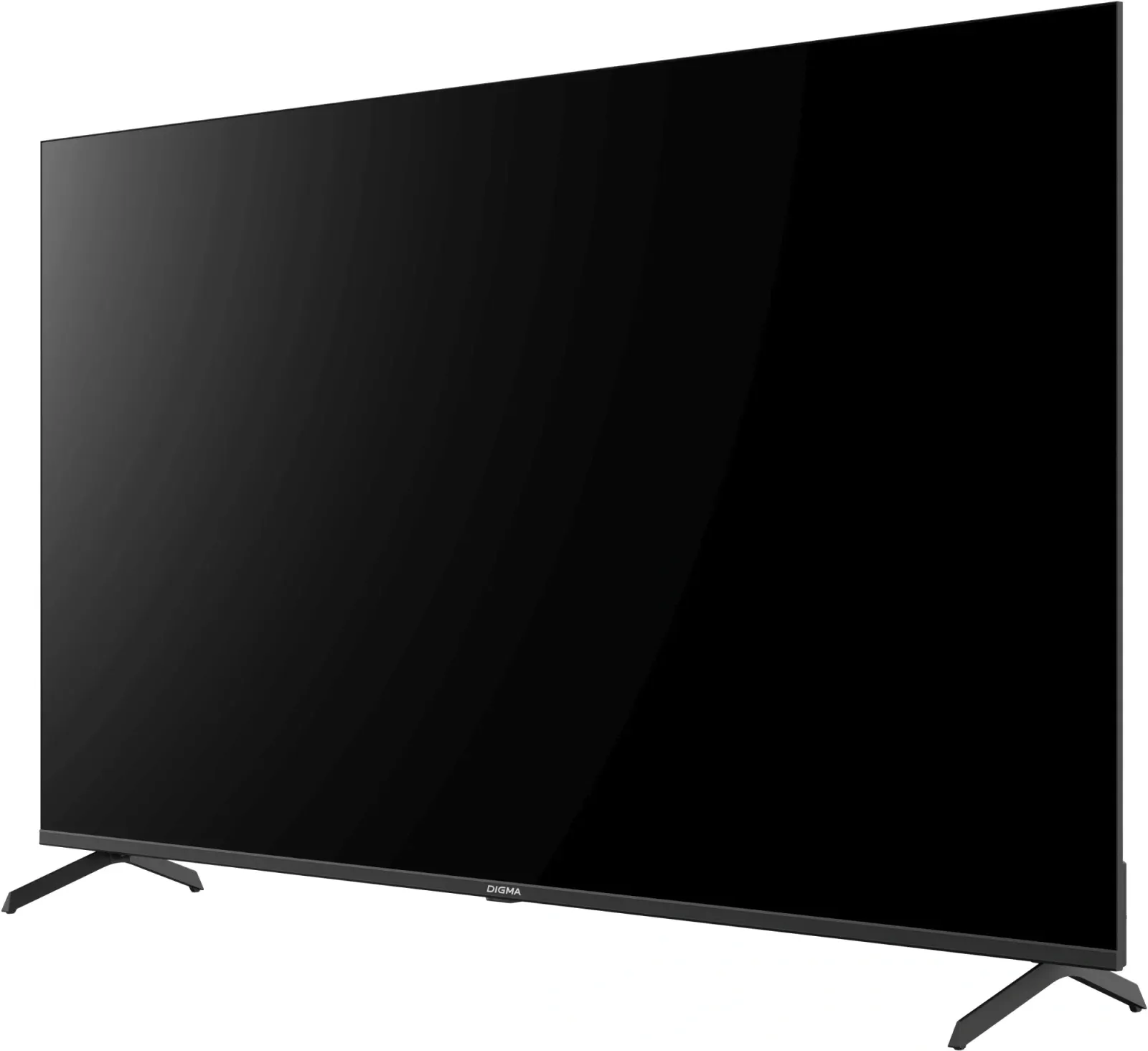 Телевизор QLED Digma 65 DM-LED65UQB31 Google TV Frameless Metal черный/черный 4K Ultra HD 60Hz MEMC DVB-T DVB-T2 DVB-C DVB-S DVB-S2 USB WiFi Smart TV - фото 2