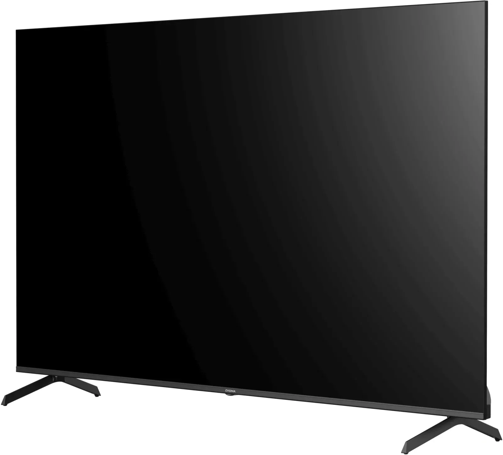 Телевизор QLED Digma 75 DM-LED75UQB31 Google TV Frameless Metal черный/черный 4K Ultra HD 60Hz MEMC DVB-T DVB-T2 DVB-C DVB-S DVB-S2 USB WiFi Smart TV - фото 2