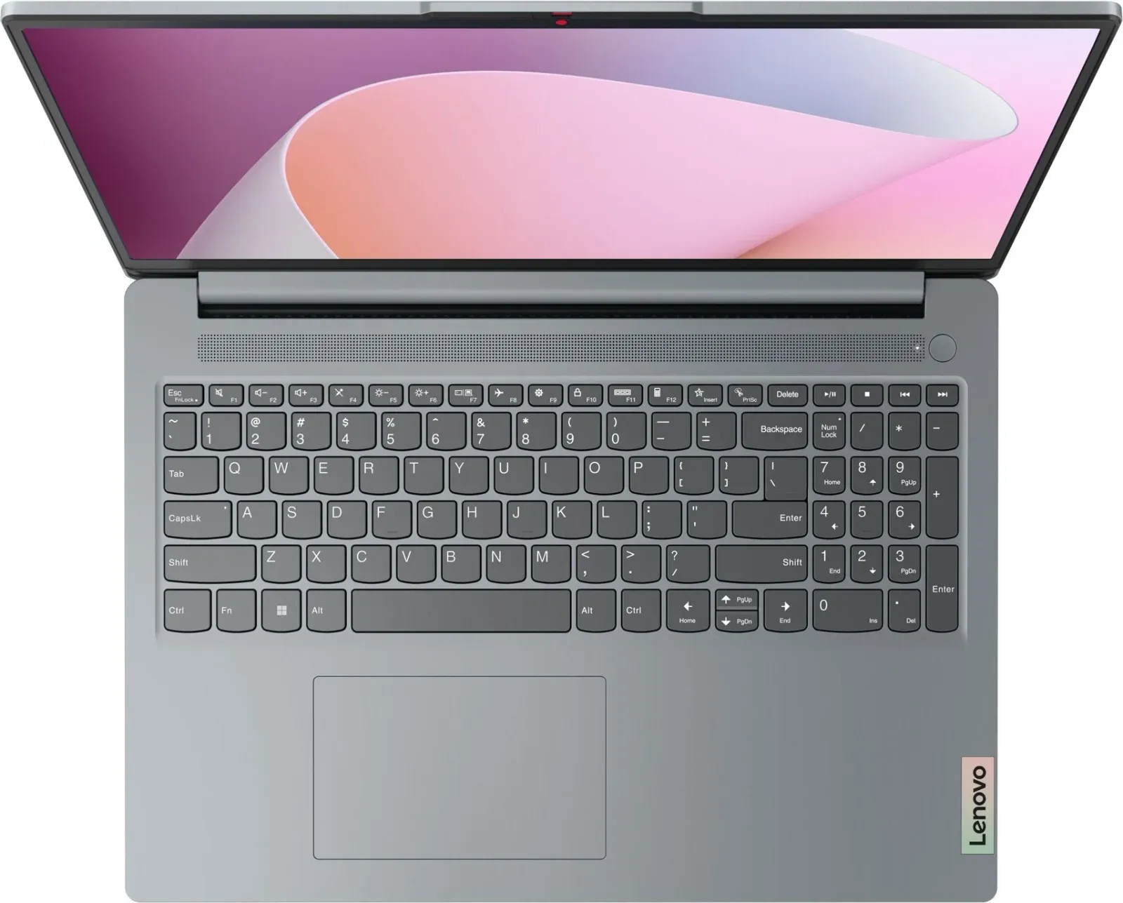 Ноутбук Lenovo IdeaPad Slim 3 16ABR8 Ryzen 7 7730U 16Gb SSD512Gb AMD Radeon Graphics 16 IPS WUXGA 1920x1200 без ОС grey WiFi BT Cam 82XR008NRK - фото 4