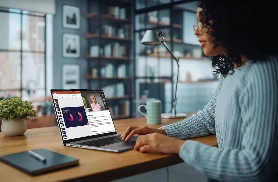 Ноутбук Lenovo IdeaPad 5 Pro 14AHP9 Ryzen 5 8645HS 16Gb SSD1Tb NVIDIA GeForce RTX 3050 6Gb 14 OLED 2.8K 2880x1800 без ОС grey WiFi BT Cam 83D30028RK - фото 4