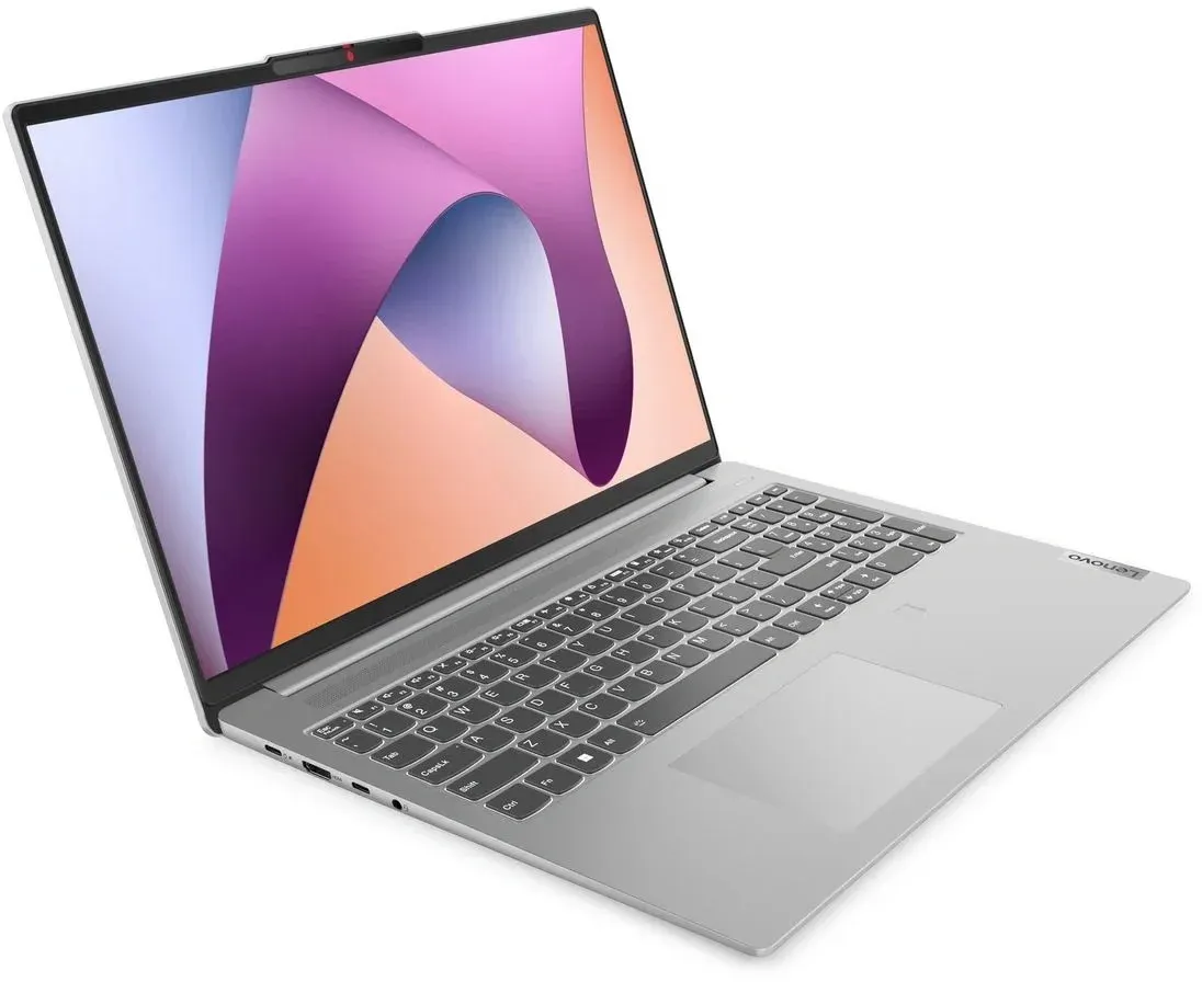 Ноутбук Lenovo IdeaPad Slim 5 16ABR8 Ryzen 5 7430U 16Gb SSD512Gb AMD Radeon Graphics 16 IPS WUXGA 1920x1200 без ОС grey WiFi BT Cam 82XG0096RK - фото 5