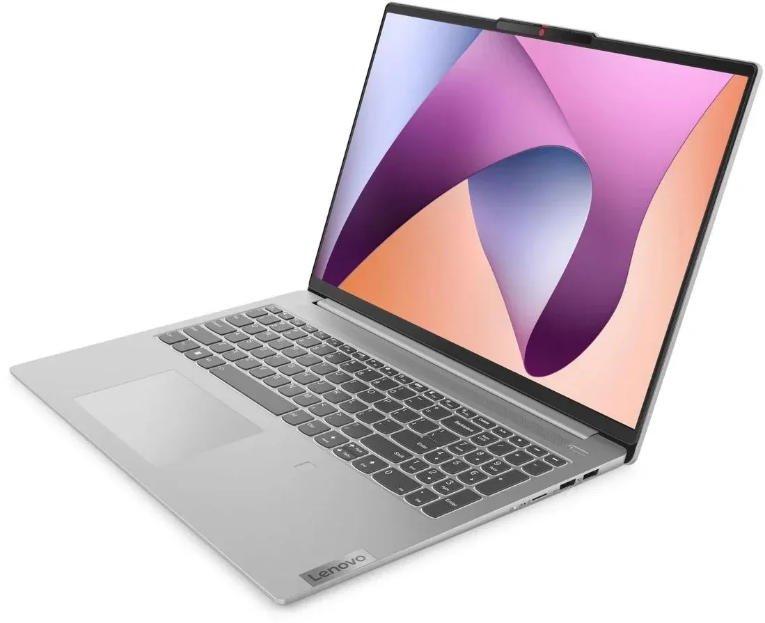 Ноутбук Lenovo IdeaPad Slim 5 16ABR8 Ryzen 7 7730U 16Gb SSD512Gb AMD Radeon Graphics 16 IPS WUXGA 1920x1200 без ОС grey WiFi BT Cam 82XG0097RK - фото 3