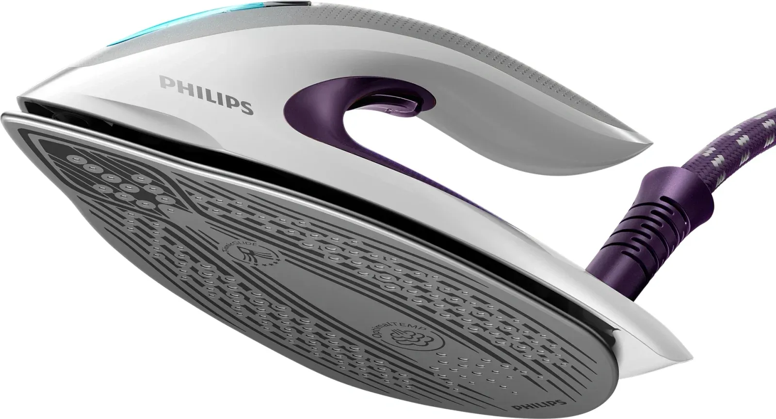 Парогенератор Philips GC9660/30 2700Вт фиолетовый/белый - фото 7