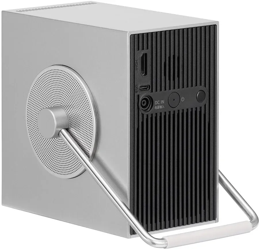 Проектор LG CineBeam Q DLP 500Lm ANSI 3840x2160 450000:1 ресурс лампы:20000часов 1xHDMI 1.49кг, серебристый - фото 3