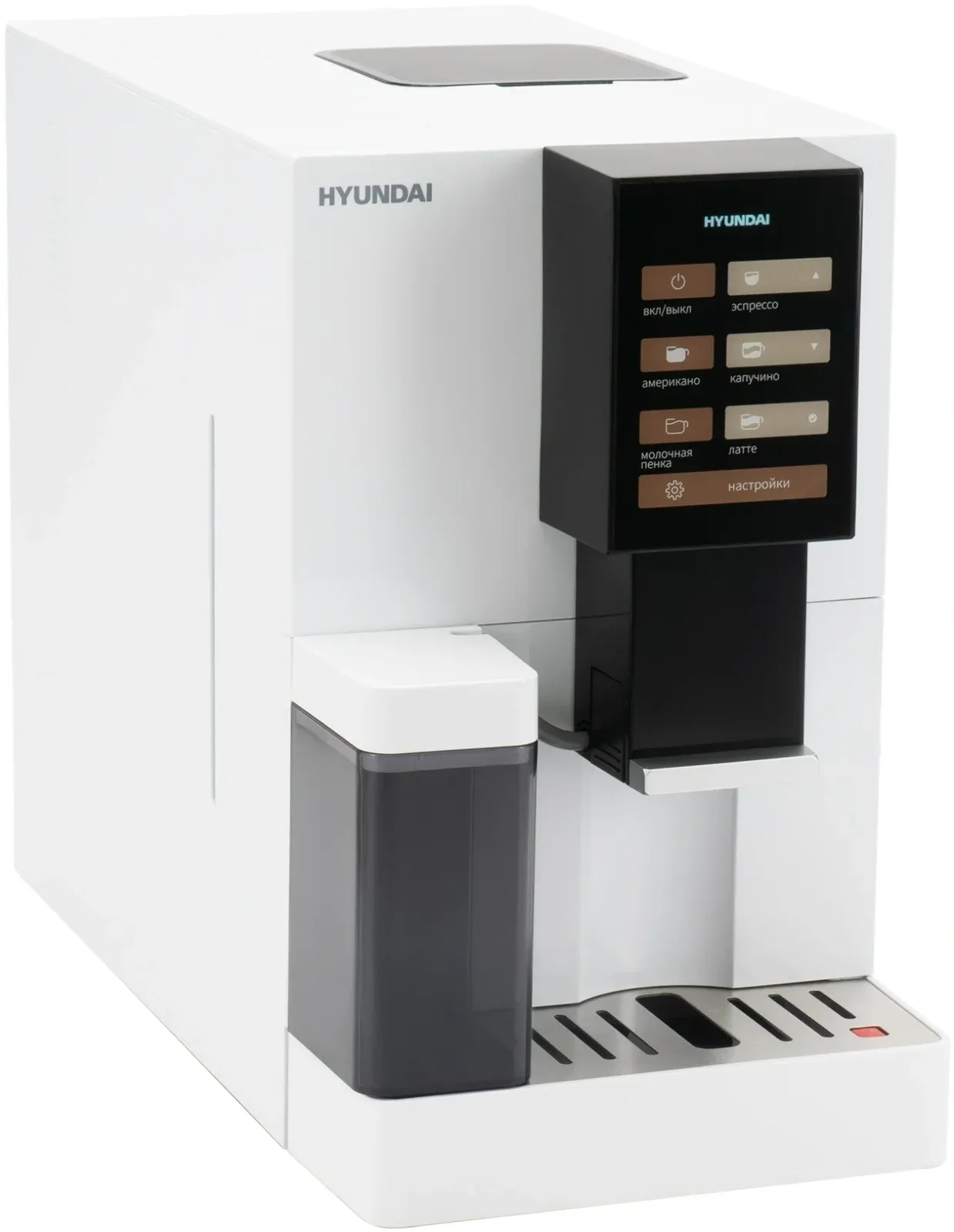 Кофемашина Hyundai HAM-5104 1500Вт белый - фото 2