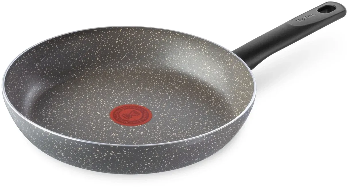 Сковорода Tefal Natural Cook 04213124 круглая 24см ручка несъемная без крышки серый - фото 1