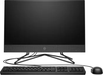 Моноблок HP 200 G4 21.5 Full HD i5 1235U 1.3 8Gb SSD512Gb Iris Xe DVDRW CR FreeDOS GbitEth WiFi BT 65W клавиатура мышь Cam черный 1920x1080 - фото 6