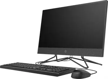 Моноблок HP 200 G4 21.5 Full HD i5 1235U 1.3 8Gb SSD512Gb Iris Xe DVDRW CR FreeDOS GbitEth WiFi BT 65W клавиатура мышь Cam черный 1920x1080 - фото 8