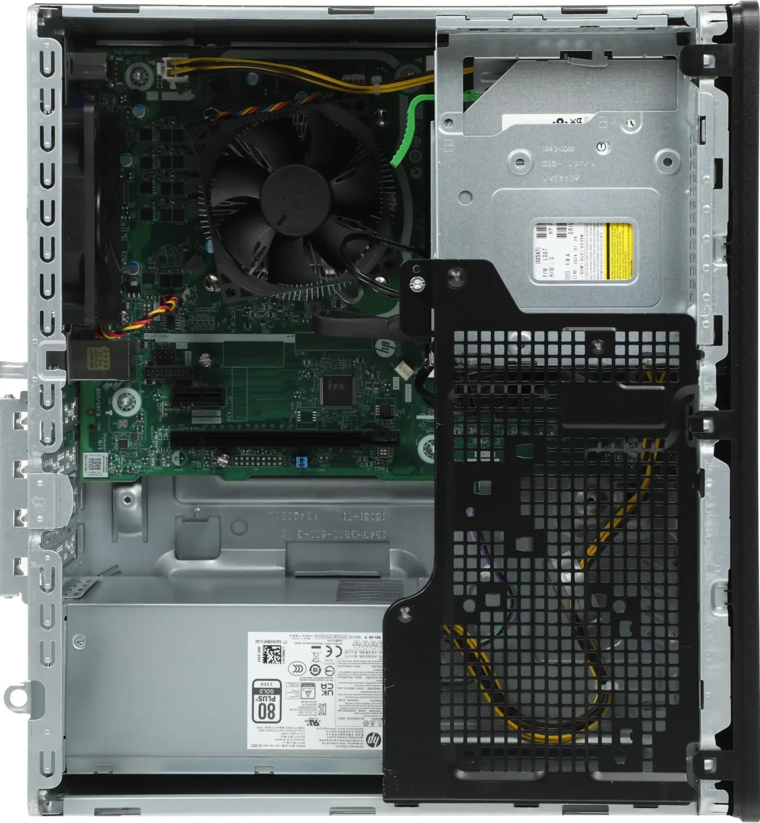 ПК HP Pro 290 G9 MT i5 12500 3 8Gb SSD512Gb UHDG 770/DVDRW FreeDOS GbitEth WiFi BT 180W kb мышь клавиатура черный 6D472EA - фото 8
