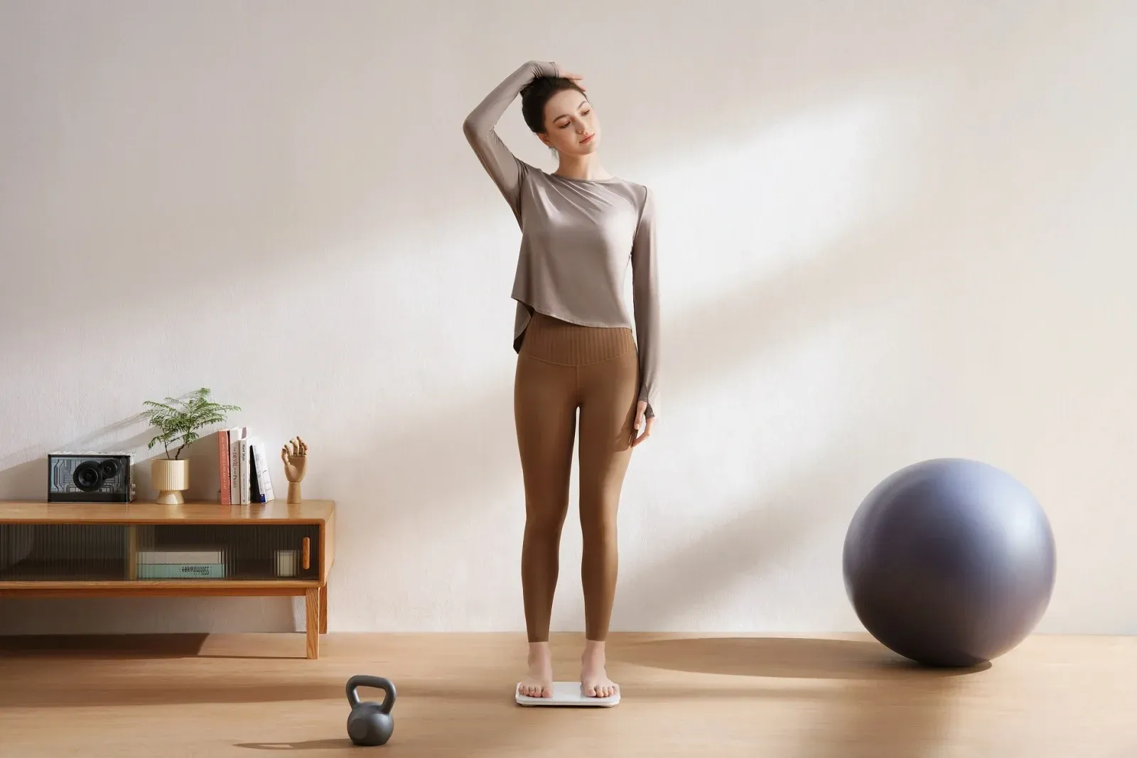 Весы напольные электронные Xiaomi Body Composition Scale S400 макс.150кг белый - фото 6
