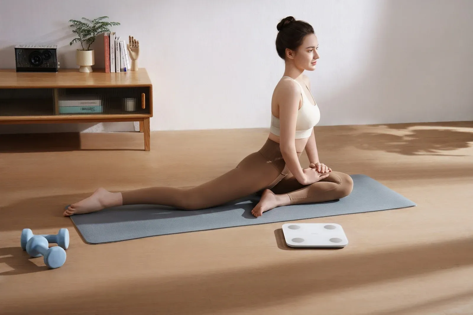 Весы напольные электронные Xiaomi Body Composition Scale S400 макс.150кг белый - фото 8
