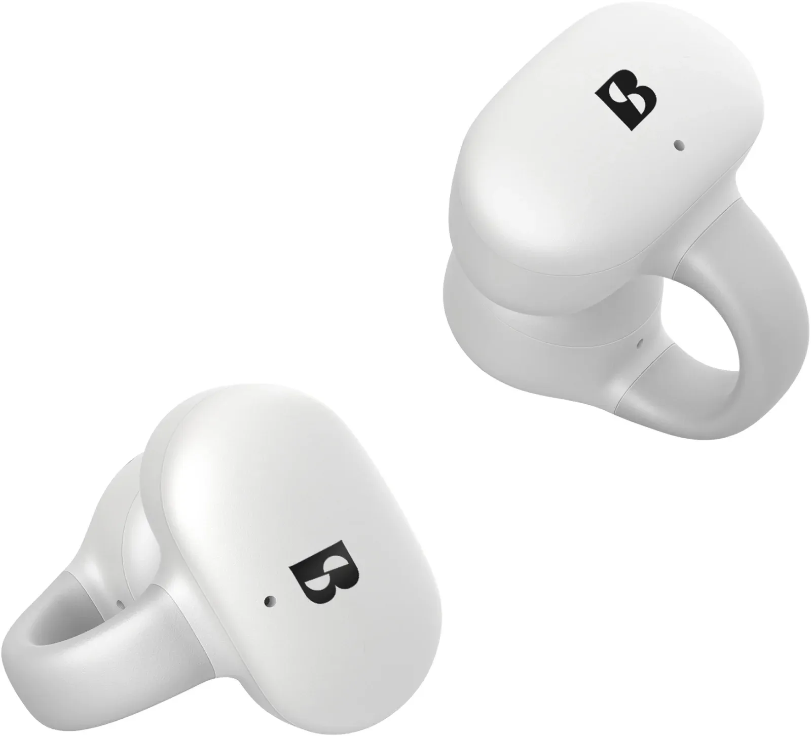 Гарнитура вкладыши A4Tech Biosong B5 TWS белый беспроводные bluetooth клипса B5 - фото 2