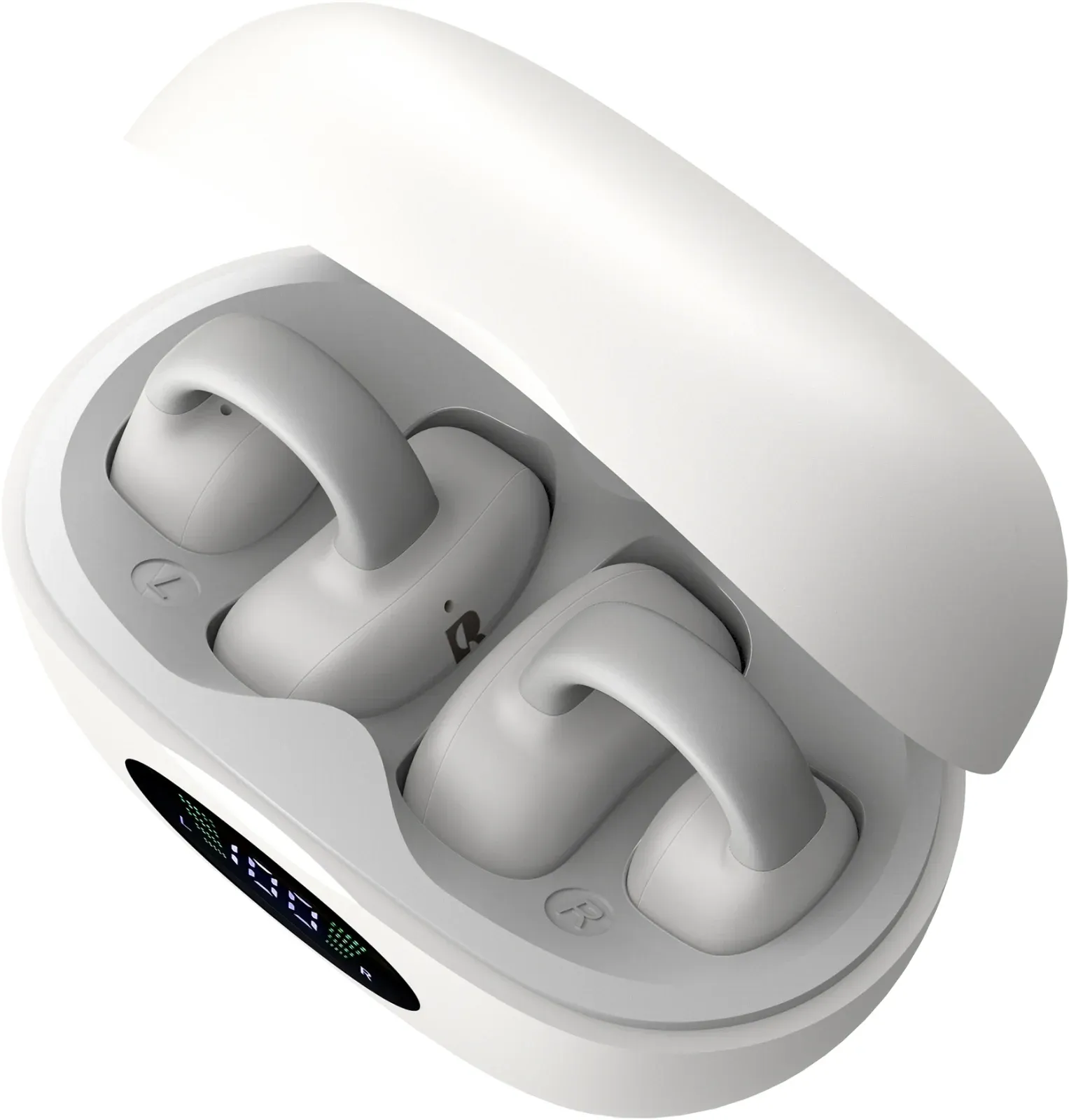 Гарнитура вкладыши A4Tech Biosong B5 TWS белый беспроводные bluetooth клипса B5 - фото 5