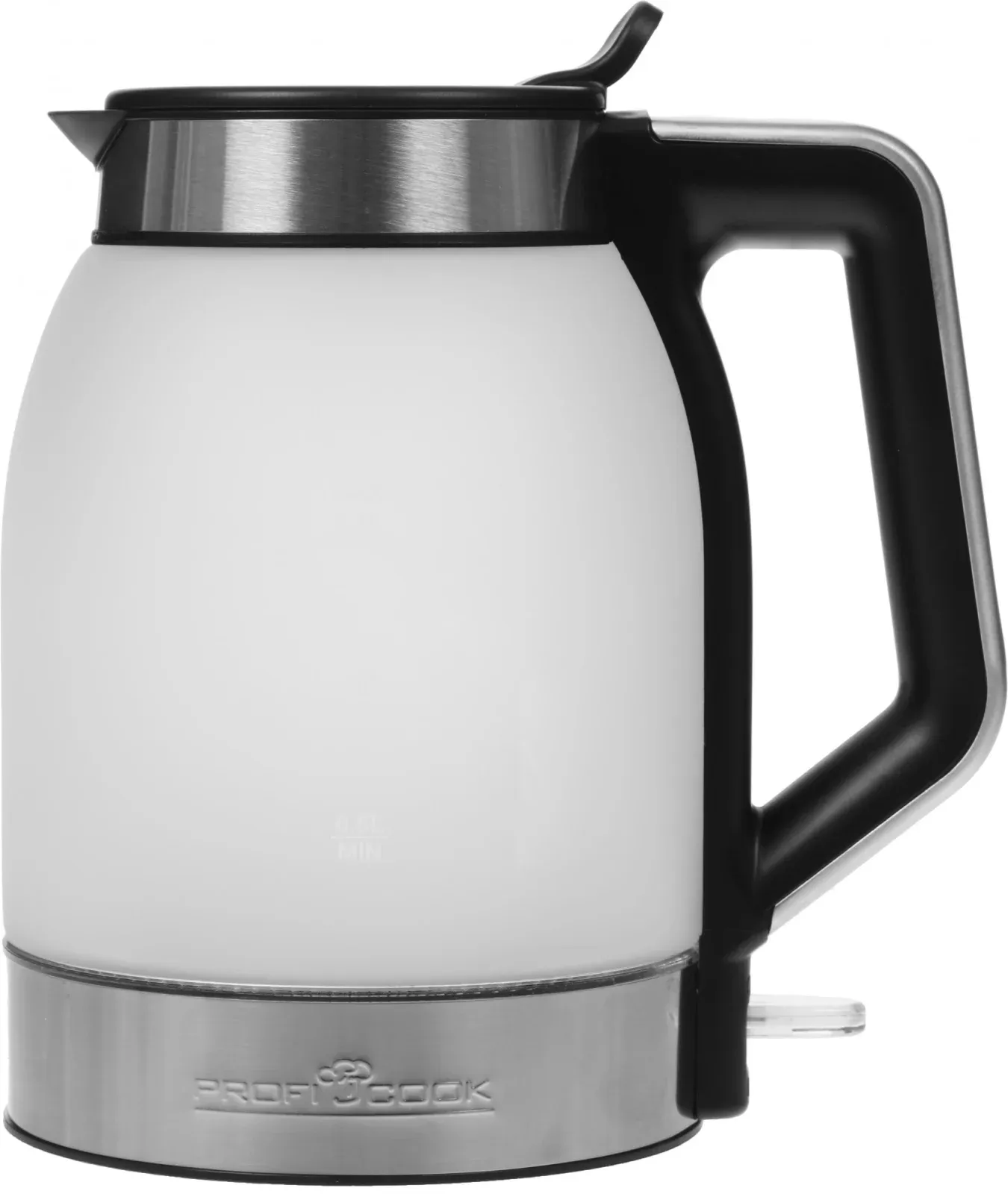 Чайник электрический Profi Cook PC-WKS 1215 G 1.7л. 2200Вт нержавеющая сталь корпус: стекло/металл/пластик - фото 8