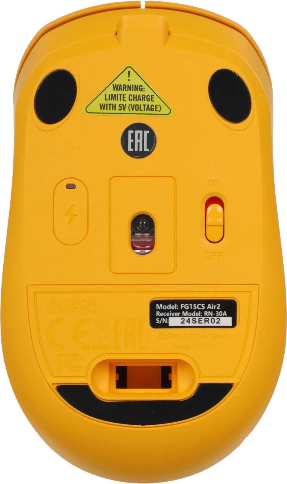 Мыши A4TECH FG15CS Air2 - фото 2