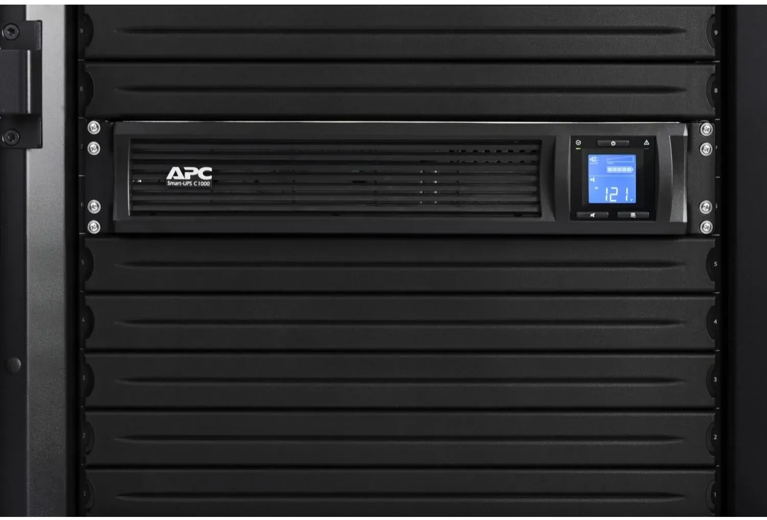 Источник бесперебойного питания APC Smart-UPS C SMC1000I-2UC 600Вт 1000ВА черный - фото 2