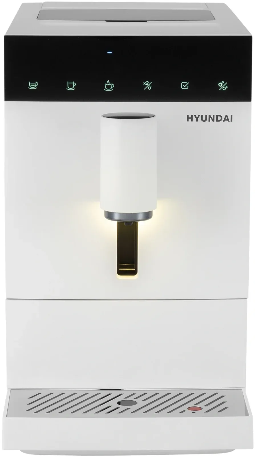 Кофемашина Hyundai HAM-4400 1350Вт белый/черный